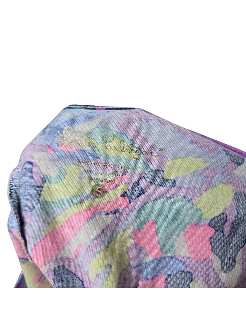 Lilly Pulitzer Purple Pink Printed Marlowe Dress S - Picture 5 of 7